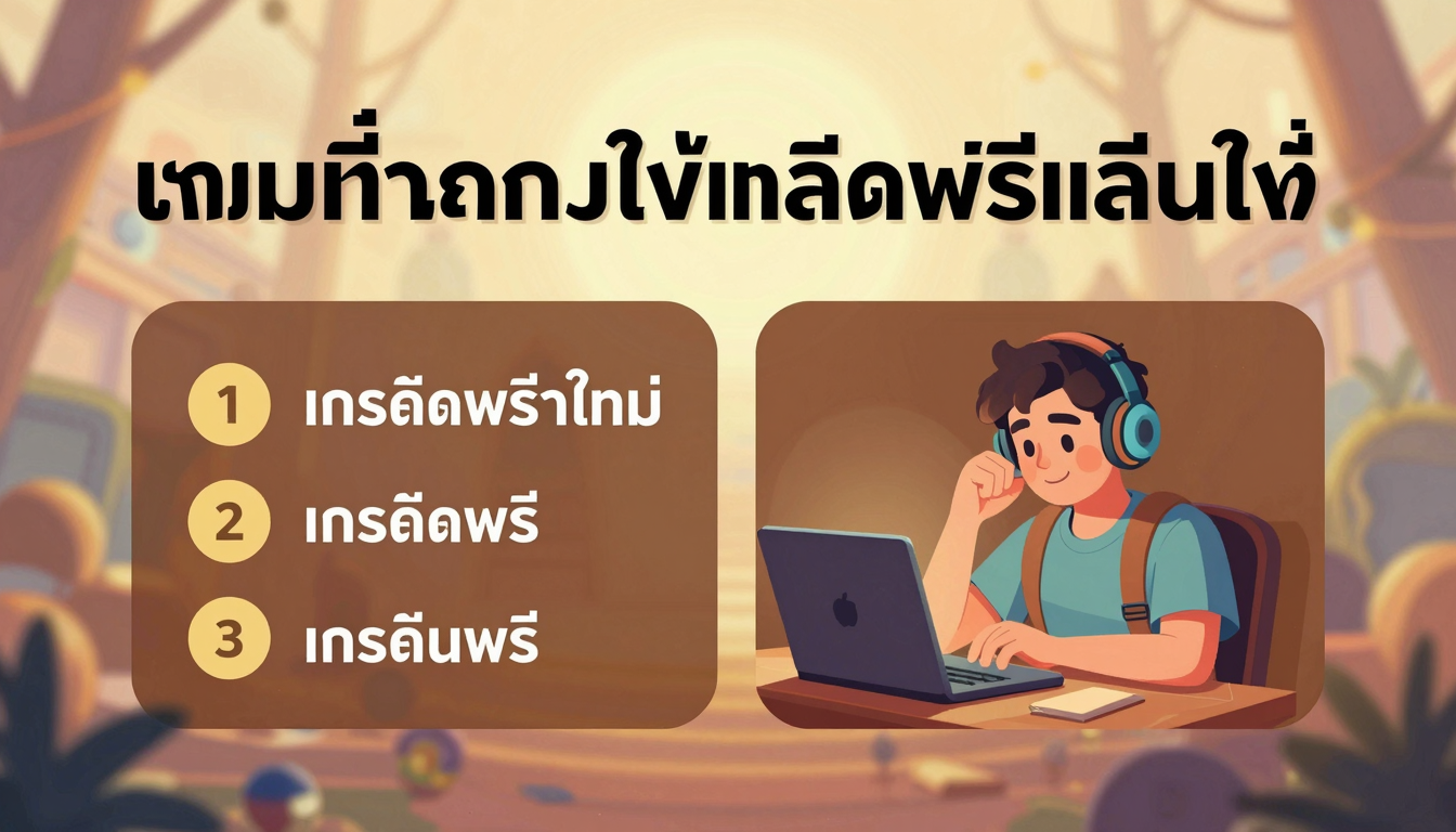 เกมที่สามารถใช้เครดิตฟรี มาใหม่ เล่นได้