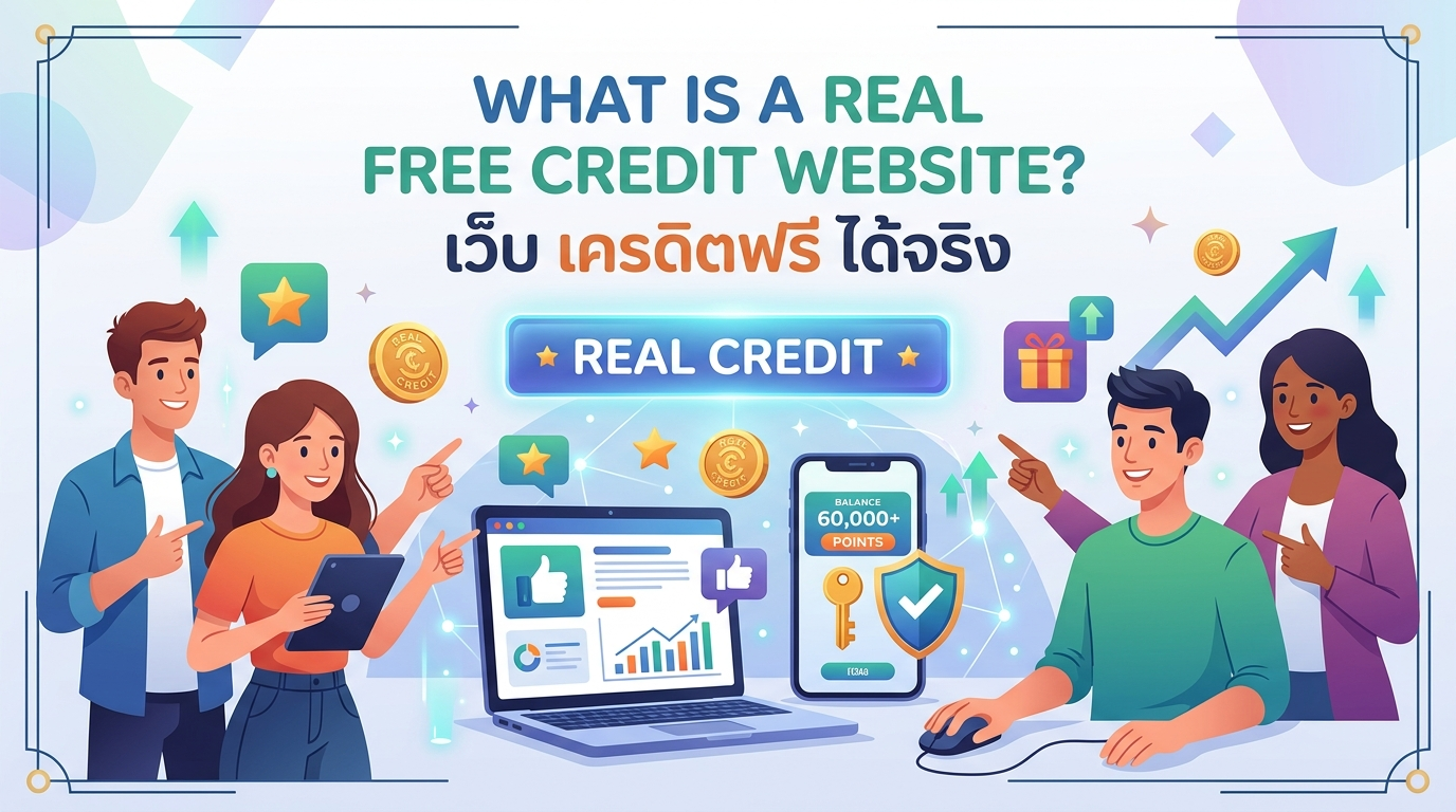 เว็บ เครดิตฟรี ได้จริง คืออะไร