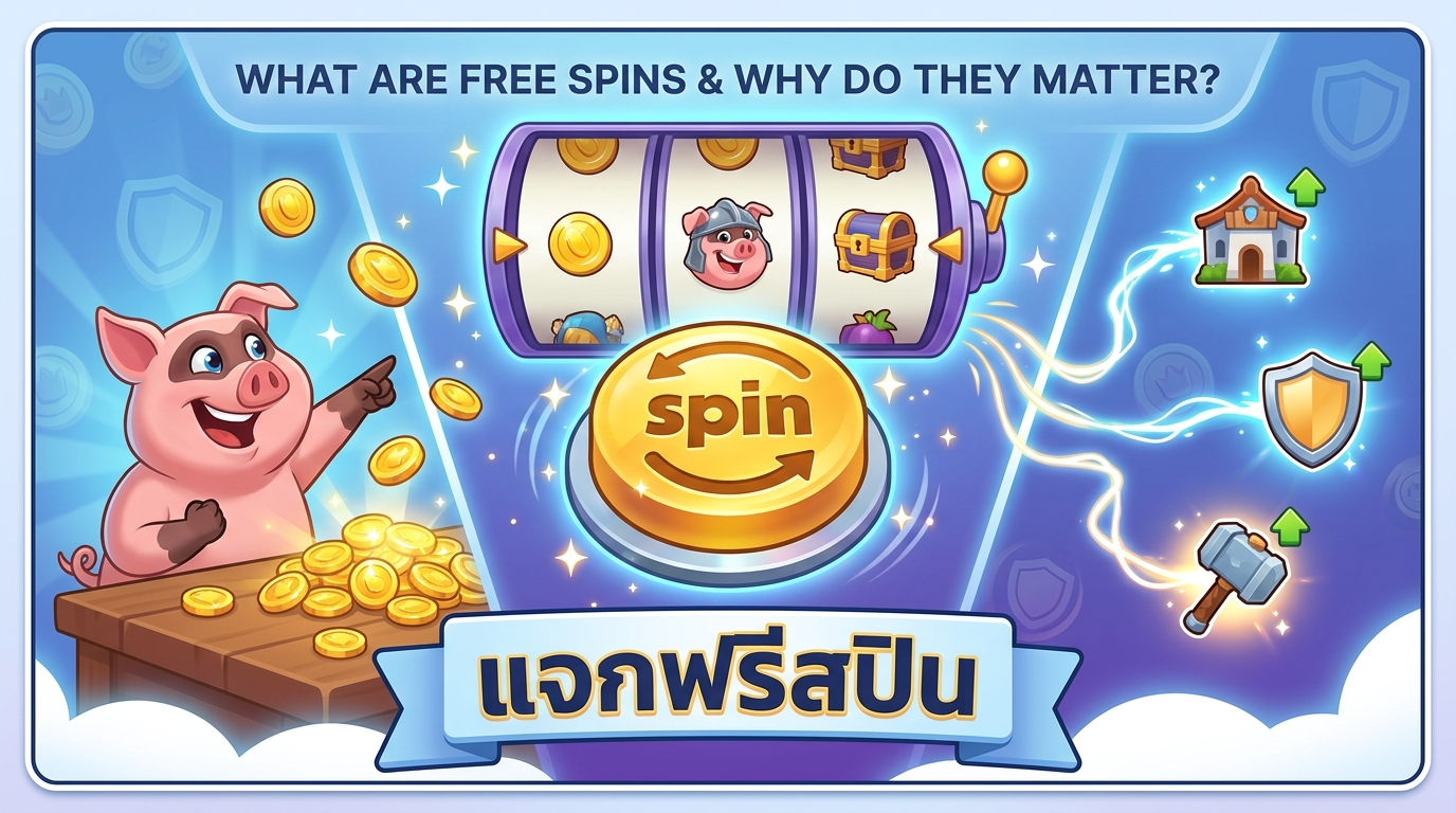เจาะลึก: เว็บปั๊มสปิน Coin Master ฟรี และแอปพลิเคชันช่วยเล่น