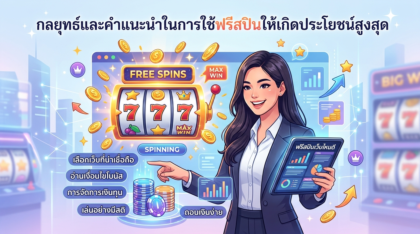 ฟรีสปินเว็บไหนดี ฟรีสปินคืออะไร