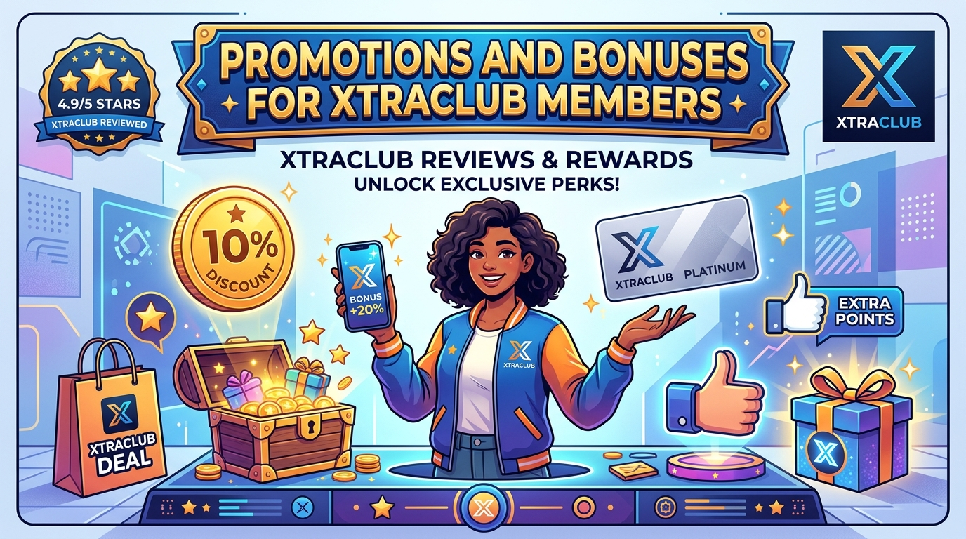 รีวิว XTRACLUB โปรโมชั่นและโบนัสสำหรับสมาชิก