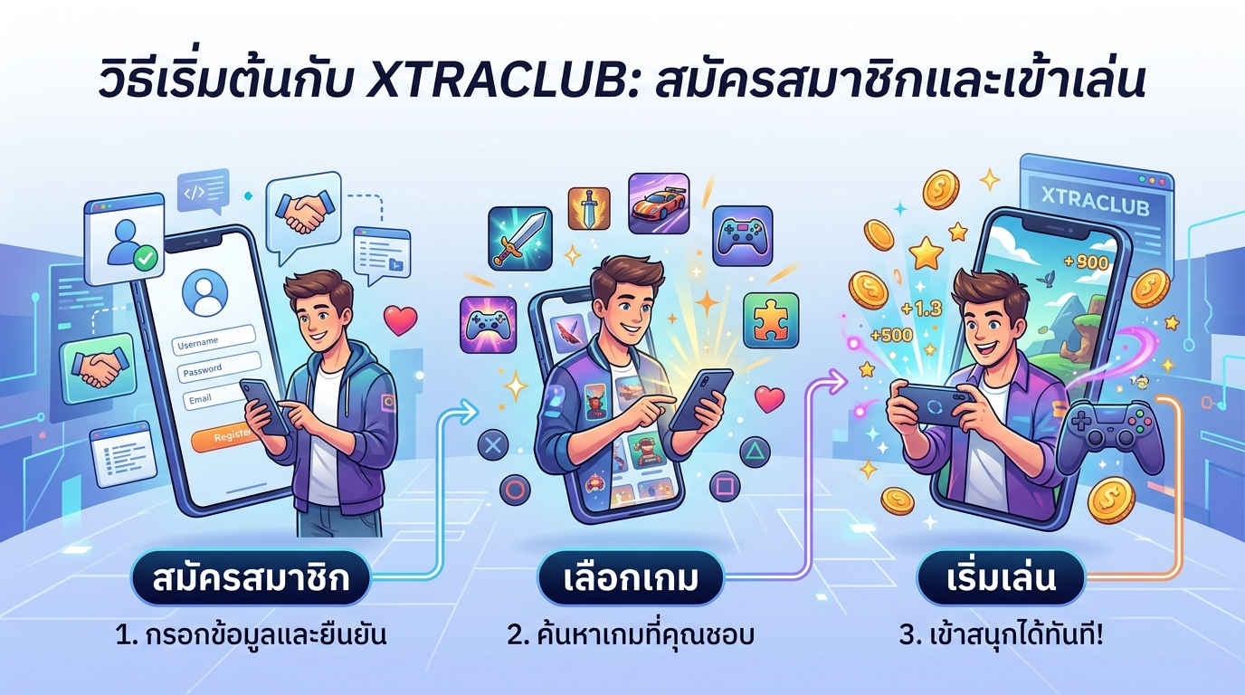 XTRACLUB คืออะไร? ทำไม xtraclub รวมเกมมือถือ ถึงเป็นแหล่งรวมเกมมือถือยอดนิยม?