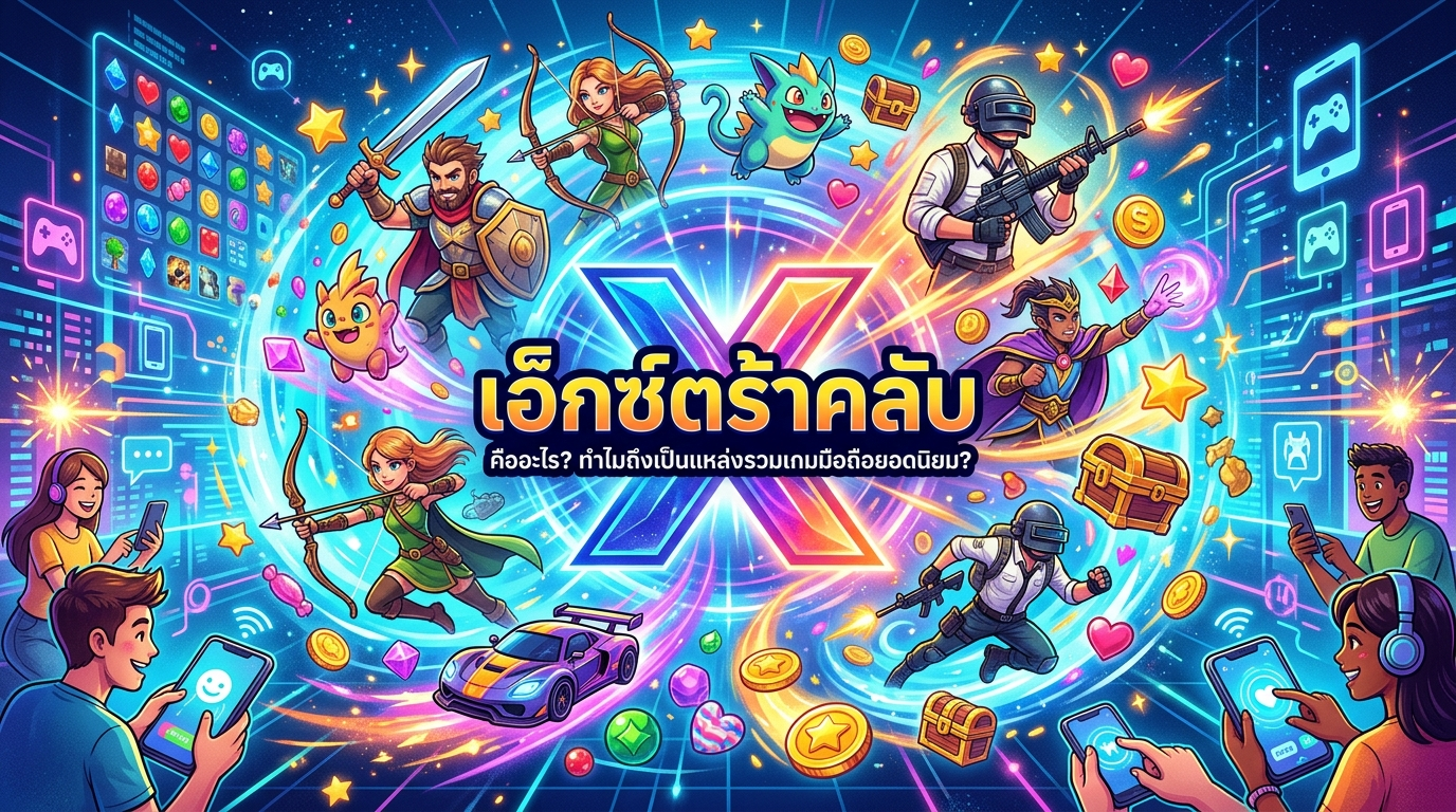 วิธีเริ่มต้นกับ XTRACLUB: สมัครสมาชิกและเข้าเล่น xtraclub รวมเกมมือถือ
