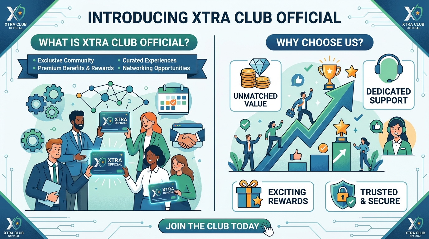XTRA CLUB Official คืออะไร? ทำไมต้องเลือกเรา? xtraclub official
