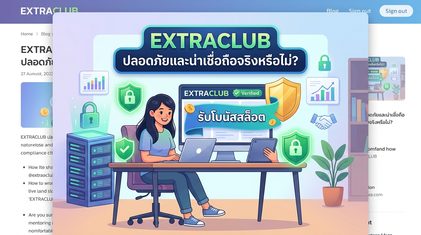 EXTRACLUB รับโบนัสสล็อตคืออะไร?