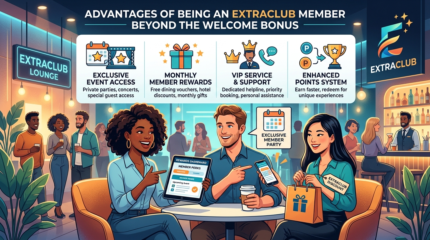 EXTRACLUB โบนัสต้อนรับสมาชิกคืออะไร? ทำไมคุณถึงควรสนใจ