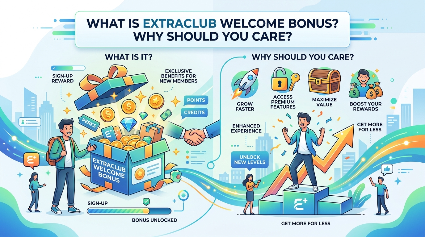 ข้อดีของการเป็นสมาชิก EXTRACLUB นอกเหนือจากโบนัสต้อนรับ